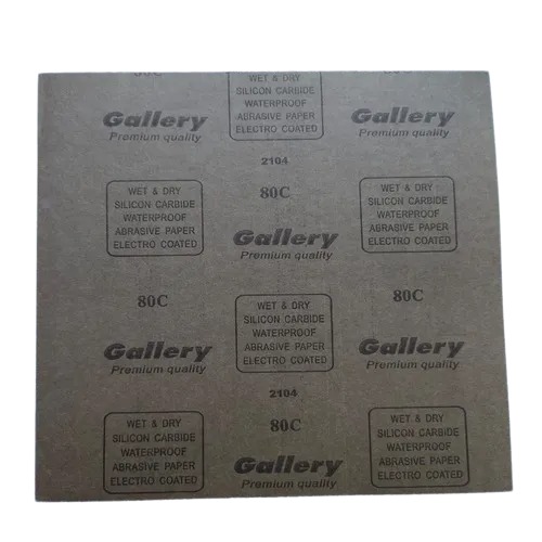 Emery paper 80g Gallery