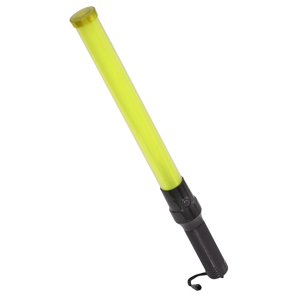 Safety baton yellow light without battery
