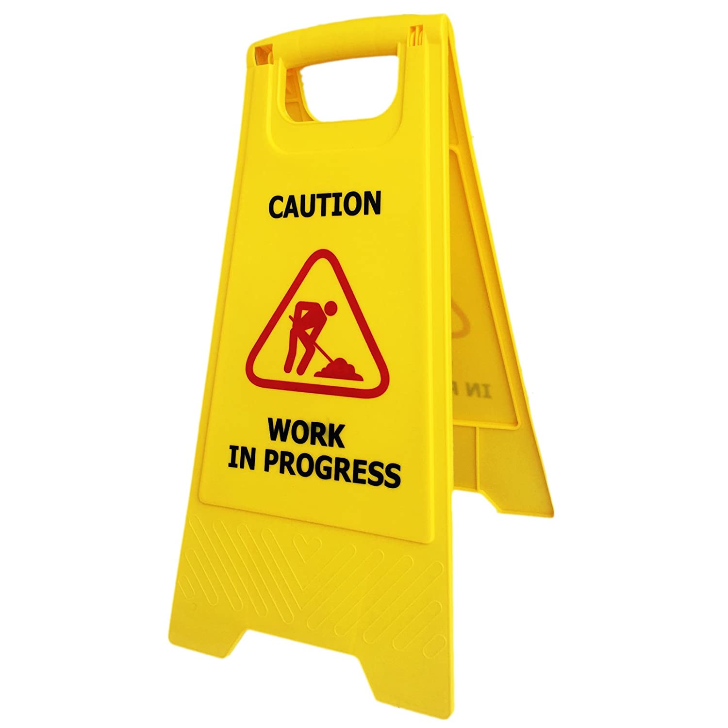 Caution board work in progress