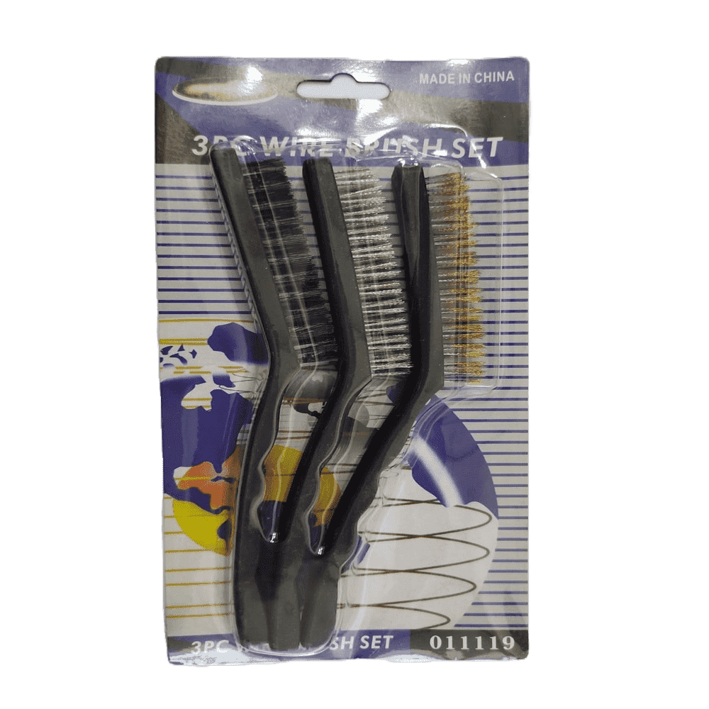 Wire brush 3pcs set big