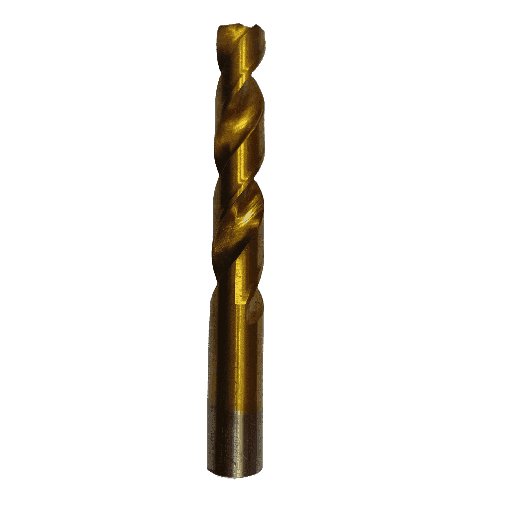 HSS twist drill bit tin coated 13mm x 145mm