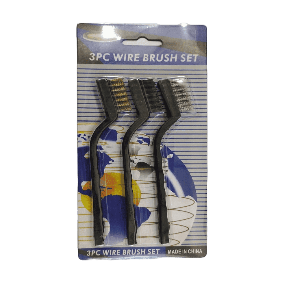 Wire brush 3pcs set small