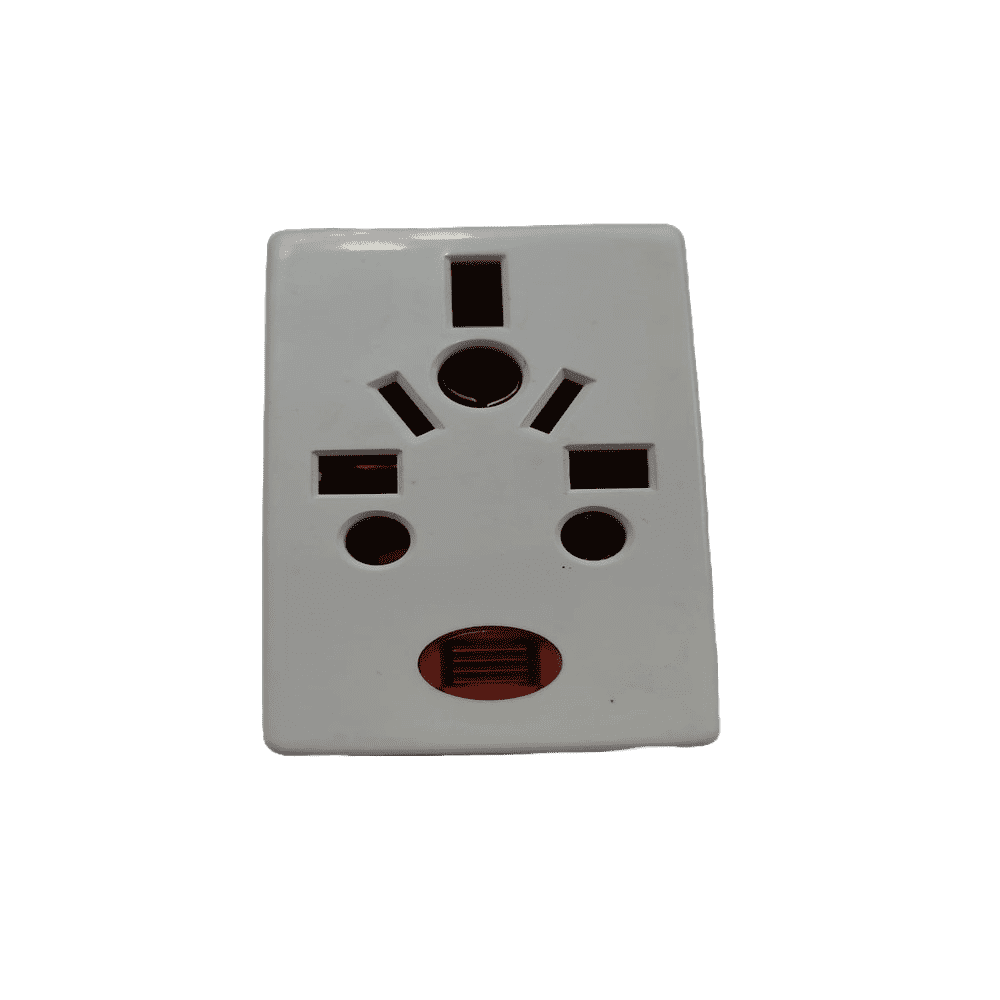 3 way adapter multi plug 3 pin