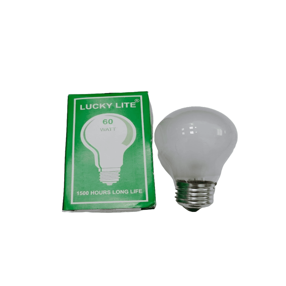 Frosted bulb E27 60W Lucky Lite