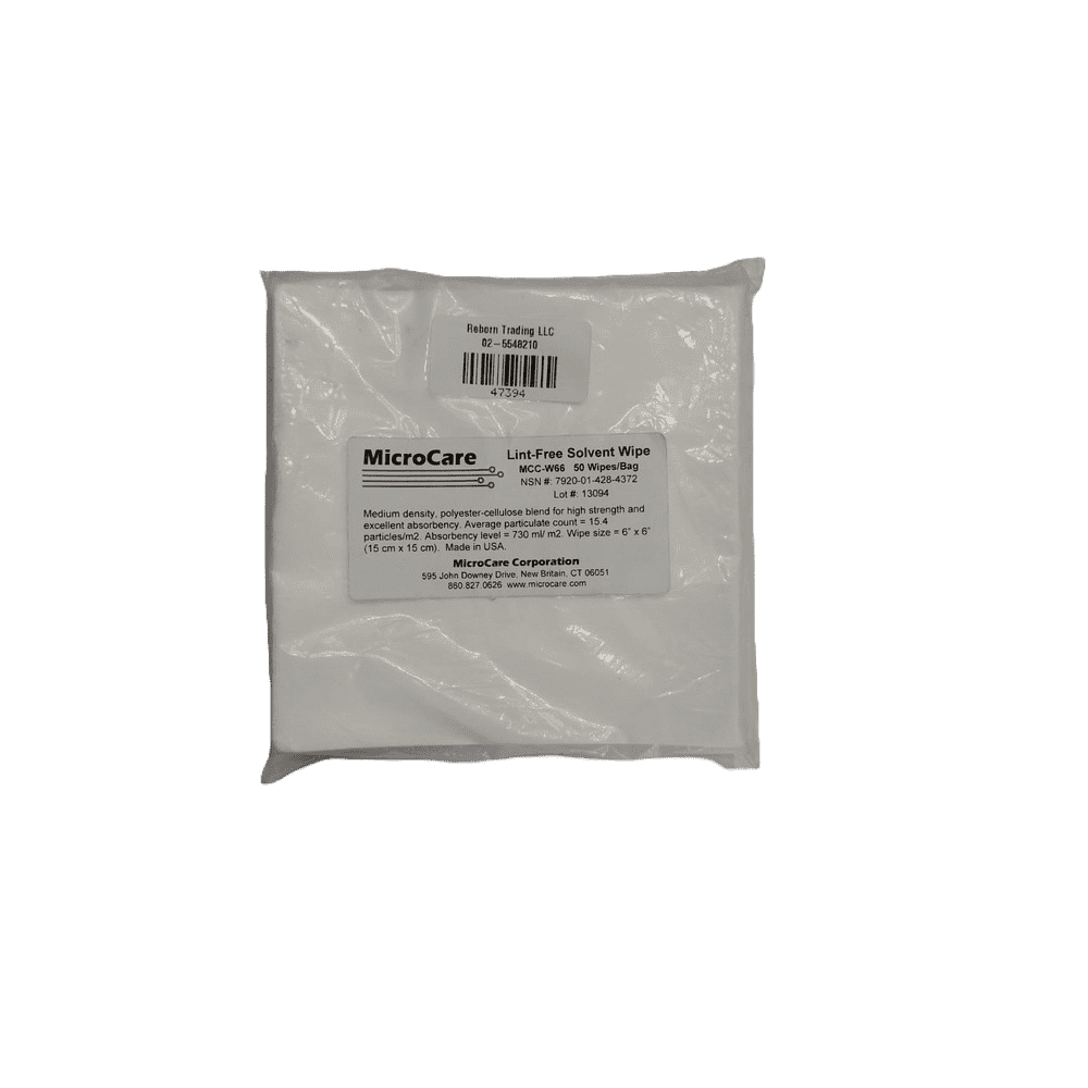 Lint free solvent wipes Micro care