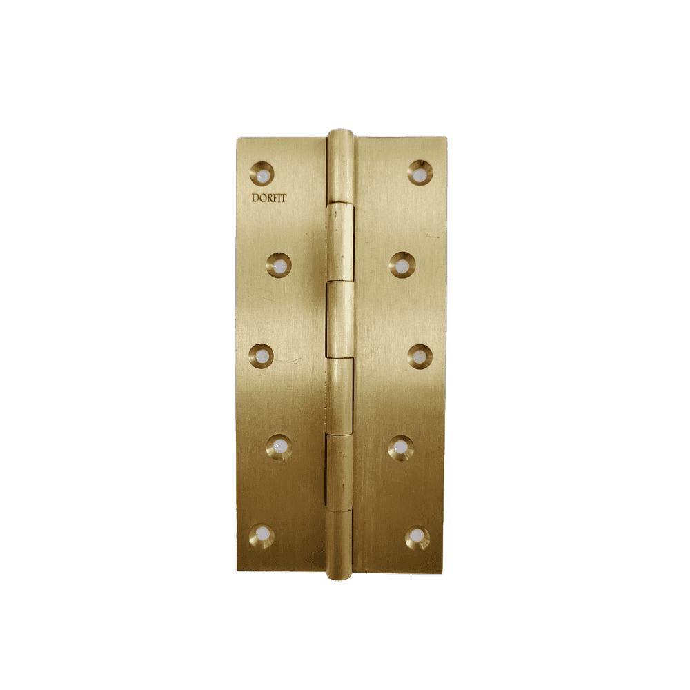 Brass hinges 6" x 3mm Dorfit