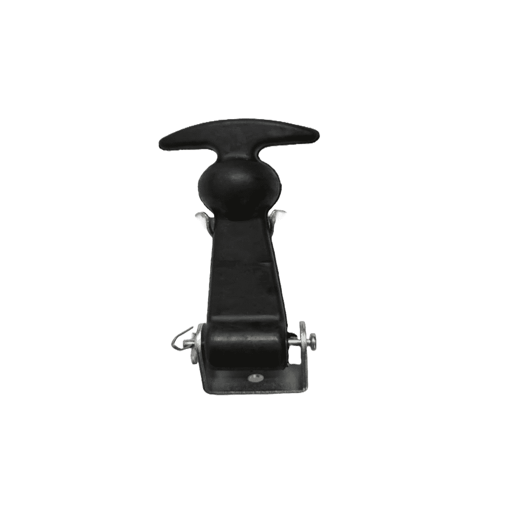 Rubber T-handle draw latches with brackets GL-14123