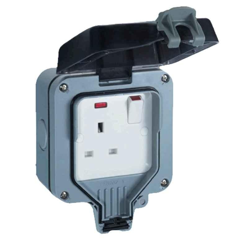 RR 250V 13A 1 Gang Weatherproof Switch Socket, IP66