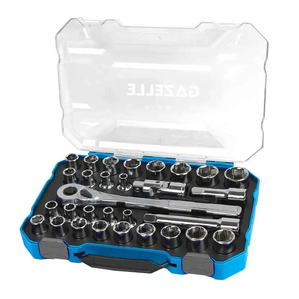 G80234 1/2 In. Drive Socket Set, 30-Pieces (13mm)