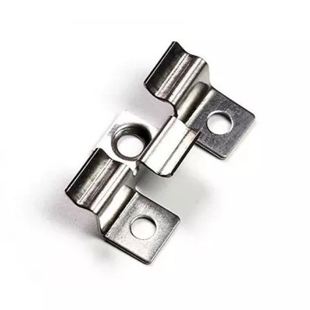 Stainless steel decking silver clip