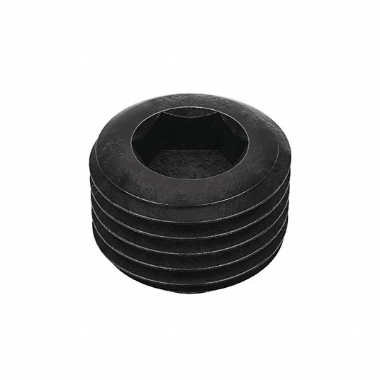 Socket set screw 1/2"-20 x 3/8" cup pt, alloy steel black oxide 1AJ32