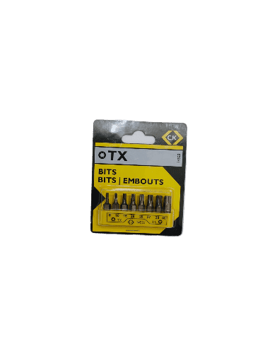 Torx screw bit set 8 pc 8-40 T4523 CK Tools